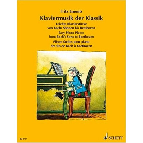 Easy Piano Pieces From Bachs Sons To Beethoven (Softcover Book)