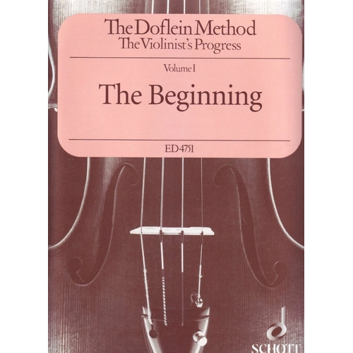 Doflein Method Vol 1: Beginning Violin by Schott Music, 68 Pages