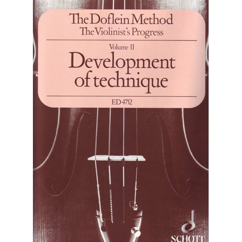 Doflein Method Vol. 2: Development of Technique for Violin