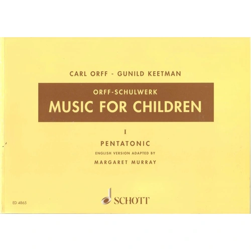 Music for Children Vol 1 by Margaret Murray - Schott Music, Percussion/Recorder, 152 pages