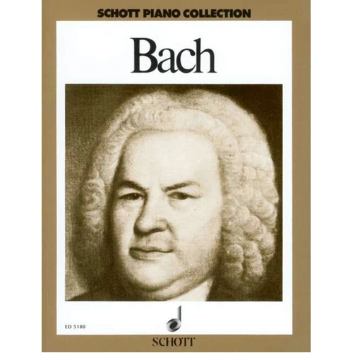 Schott Piano Collection - Bach by Johann Sebastian Bach, 64 Pages