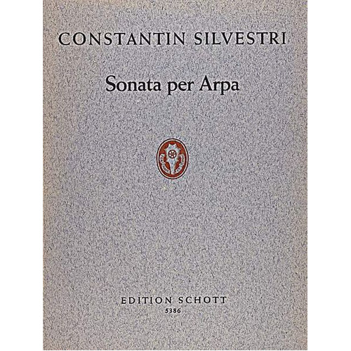 Sonata For Harp Book