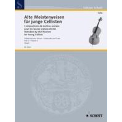 Melodies By Old Masters For Cellists Vol 2 Ed E Rapp (Softcover Book)
