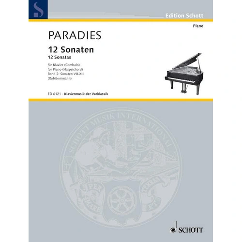 Sonatas for Harpsichord Book 2 Nos 7-12 Sheet Music