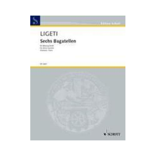 Six Bagatelles for Woodwind Quintet - Set of Parts