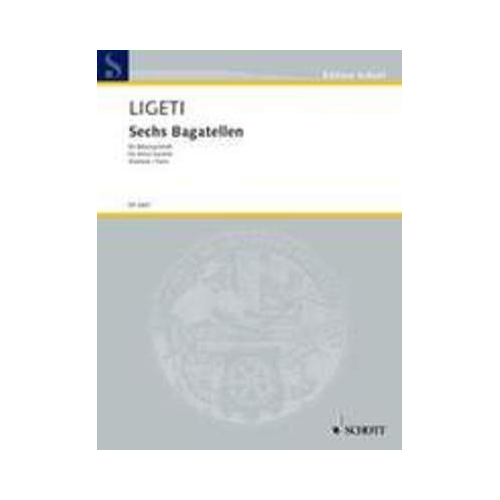 Six Bagatelles for Woodwind Quintet - Set of Parts