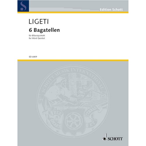 Six Bagatelles for Woodwind Quintet - Study Score
