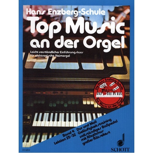 Enzberg - Top Music an der Orgel Vol 4, Schott Music, 96 Pages, Organ