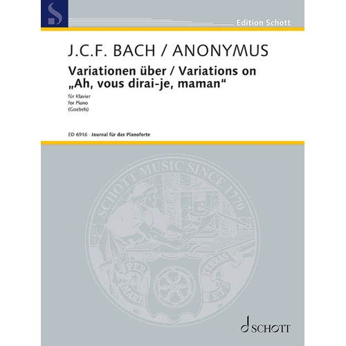 Variations on Ah Vous Dirai Je Maman for Piano