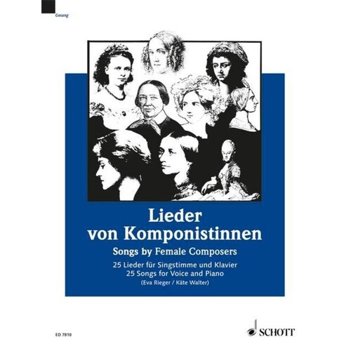 Songs By Female Composers 25 Songs For Voice/Piano (Softcover Book)