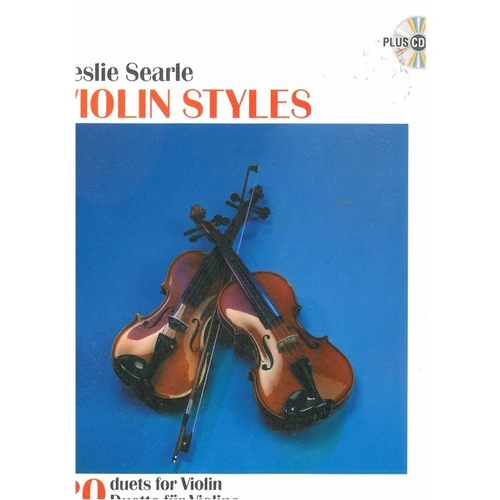 Searle - Violin Styles: 20 Duets for Violin with Audio Download