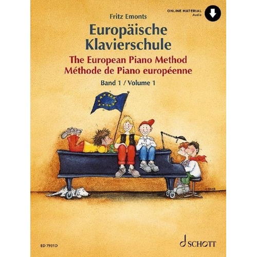 The European Piano Method Volume 1 Book