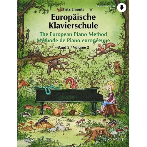 The European Piano Method Volume 2 Book