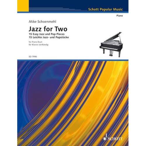 SchoenmeHL - Jazz For Two Piano Duet (Softcover Book)