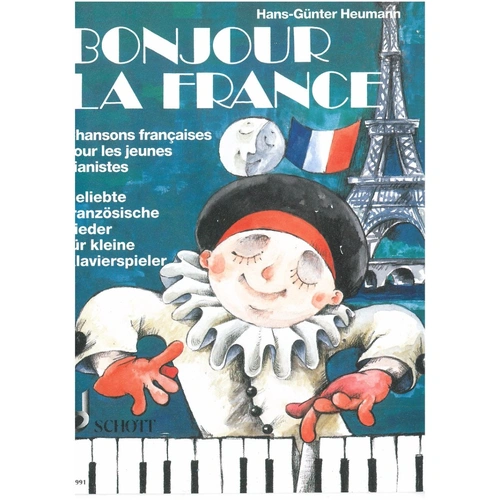 Heumann - Bonjour La France Famous French Songs for Piano