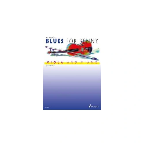PUETZ - Blues for Benny for Viola, Grade 8 Trinity Syllabus, 12 Pages, Schott Music