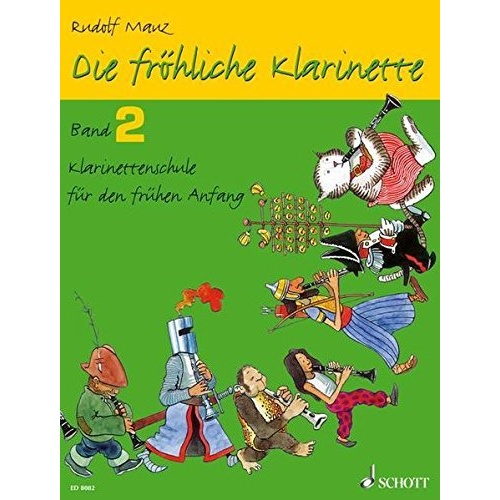 Mauz - Die Frohliche Klarinette Vol 2 Clarinet Method for Beginners