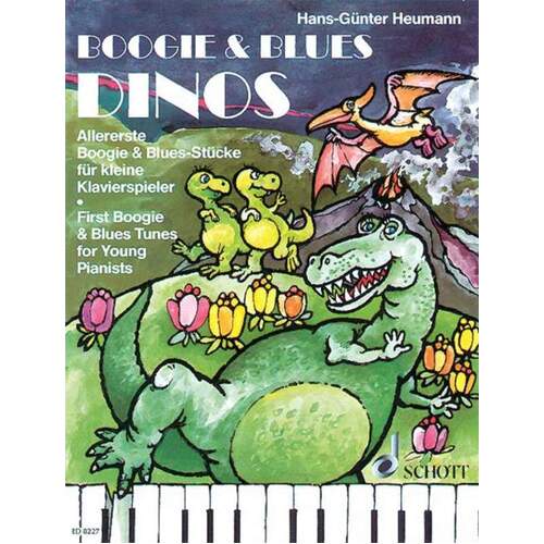 Heumann - Boogie And Blues Dinos Easy Piano (Softcover Book)