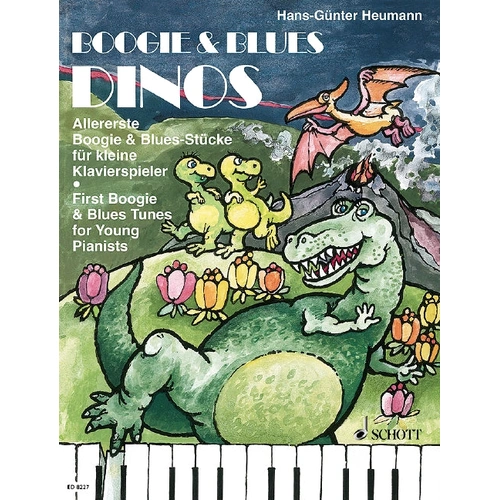 Boogie & Blues Dinos - Easy Piano Sheet Music