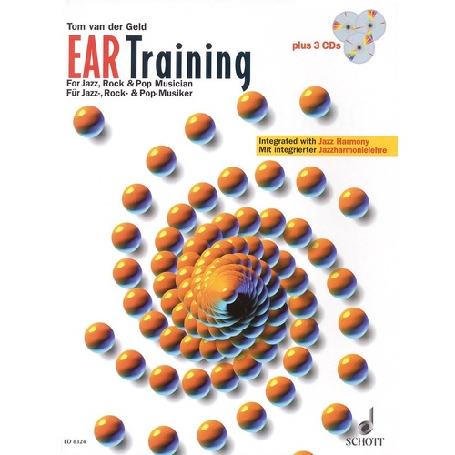 New Ear Training For Rock Pop And Jazz Book/3CDs (Softcover Book/CD)