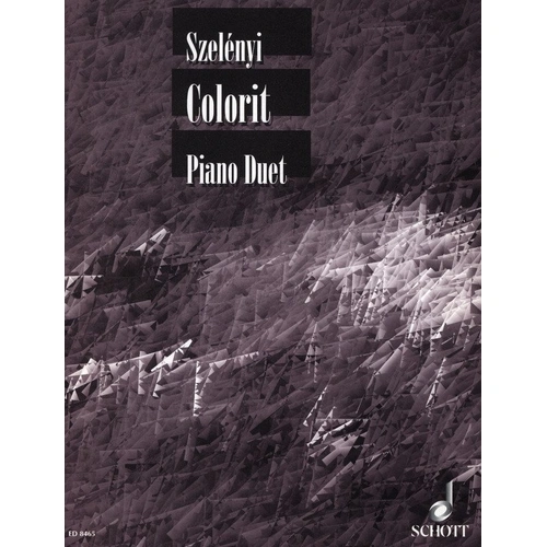Szelényi - Colorit Suite for Piano Duet by Schott Music, 16 Pages