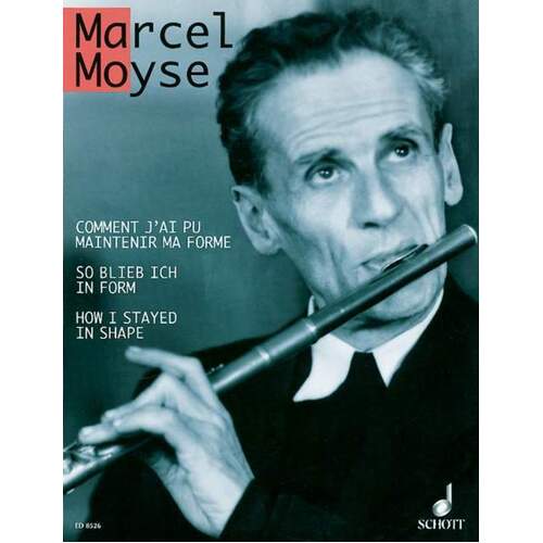 Marcel Moyse - How I Stayed In Shape (Softcover Book)