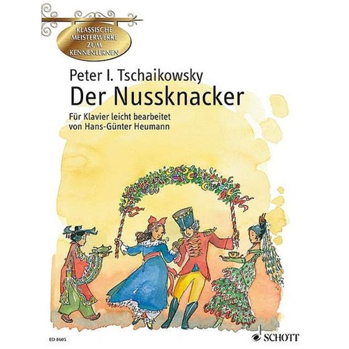 Nussknacker Easy Piano Ed Heumann German Edition Book