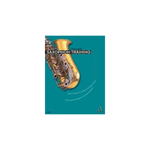 Heinz Both - Saxophone Training by Schott Music, 74 Pages, Woodwind Category