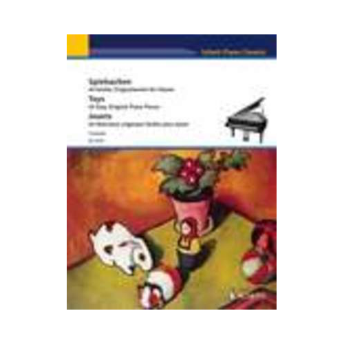 Toys 44 Easy Original Piano Pieces Sheet Music Album