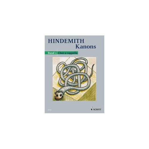 Hindemith - Kanons Vol 1 for Choir A Cappella, Schott Music, 56 Pages