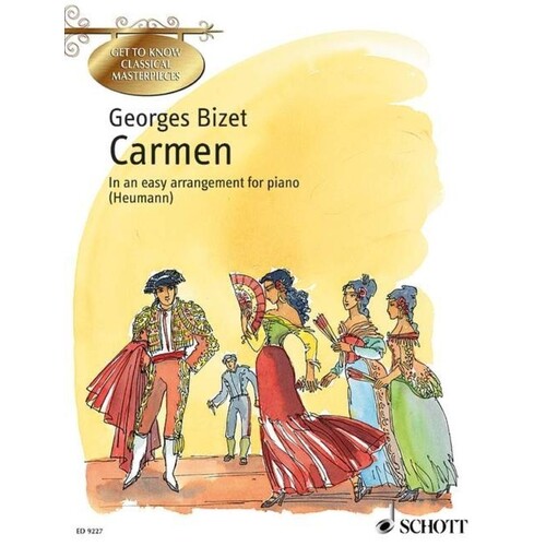Carmen Classical Masterpieces Easy Piano (Softcover Book)