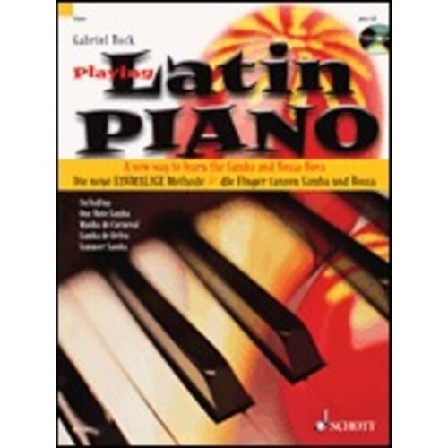 Playing Latin Piano Book/CD Book