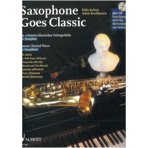 Saxophone Goes Classic BK/CD - Popular Melodies for Saxophone and Piano