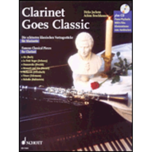 Clarinet Goes Classic Book/CD Book