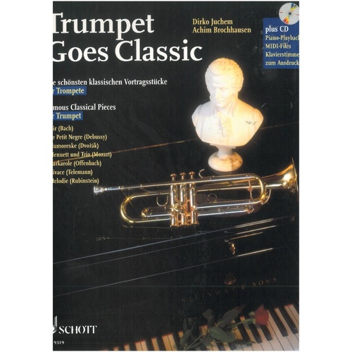 Trumpet Goes Classic: Famous Classical Pieces for Trumpet BK/CD