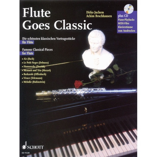 Flute Goes Classic Book/Online Audio (Softcover Book/Online Audio) Book