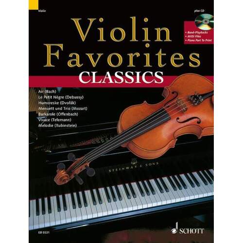 Violin Favourites Classics Book/CD (Softcover Book/CD-Rom) Book