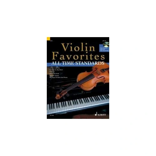 Violin Favorites All Time Standards Book with CD