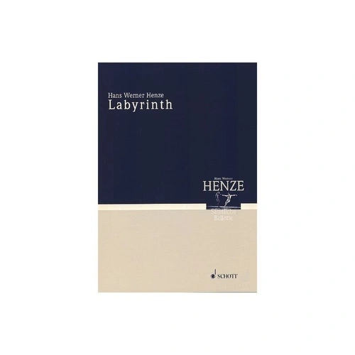 Henze - Labyrinth Ballet by Mark Baldwin Study Score, Schott Music, 71 Pages