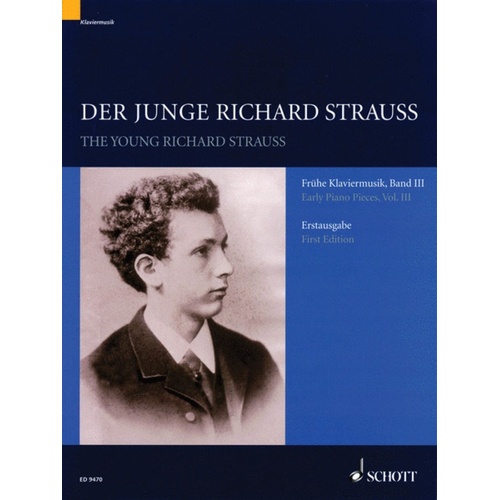 Young Richard Strauss Early Piano Pieces Book 3 Book