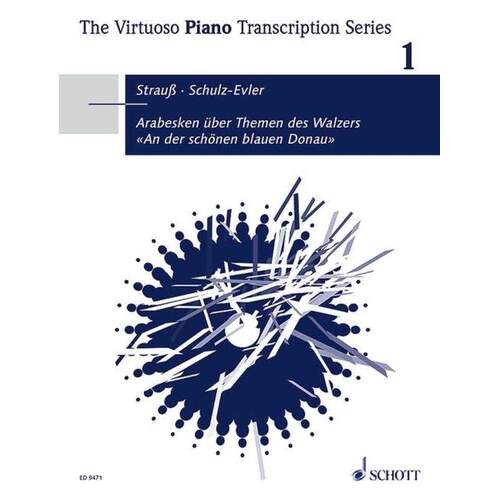 Arabesques On Blue Danube Trans Schulz-Evler Piano (Softcover Book)