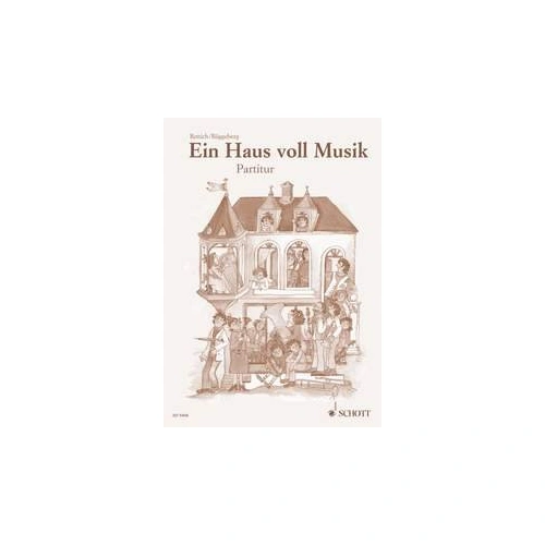 RUEGGEBERG - Ein Haus Voll Musik Full Score by Michael Rueggeberg - 160 Pages
