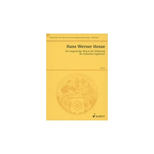Henze - Der Langwierige Weg in die Wohnung Study Score, Schott Music, 126 Pages