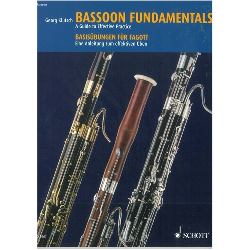 Bassoon Fundamentals Guide to Effective Practice by Georg Klitsch