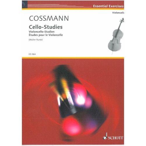 Cossmann Cello Studies for Advanced Players - 32 Pages by Schott Music