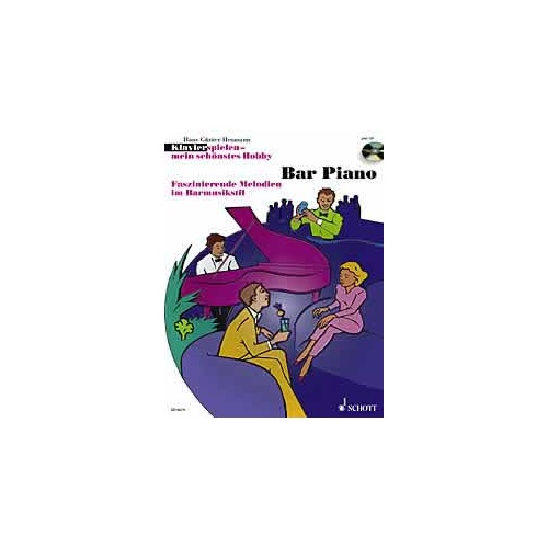 Bar Piano by Hans-Guenter Heumann - Piano Book/CD - Schott