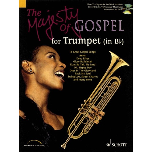 Majesty Of Gospel Tenor Sax Book/CD Book