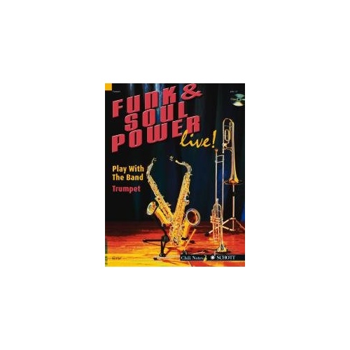 Funk & Soul Power Trumpet Book with CD by Schott Music