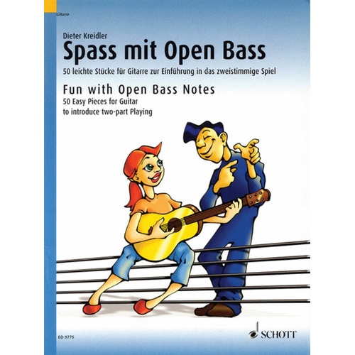 Fun With Open Bass Notes Guitar Book