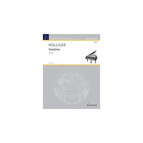 Holliger - Sonatina for Piano, Composer Heinz Holliger, Publisher Schott Music, 16 Pages